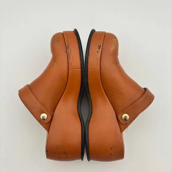 Paloma Wool Odessa Clogs Platform Leather Chunky Clogs Women's 38 Boho Y2K - Picture 8 of 15